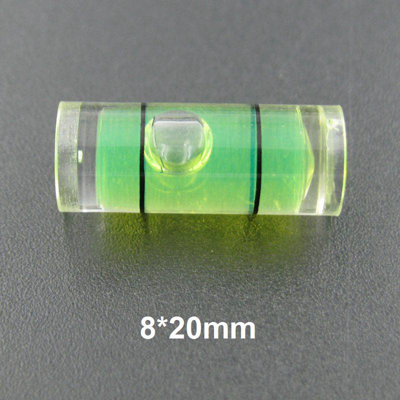 HACCURY亚克力水平仪管状水泡塑料水平泡水平仪直径8mm示例图1