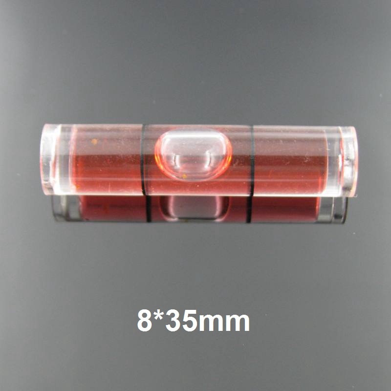 HACCURY亚克力水平仪管状水泡塑料水平泡水平仪直径8mm示例图3