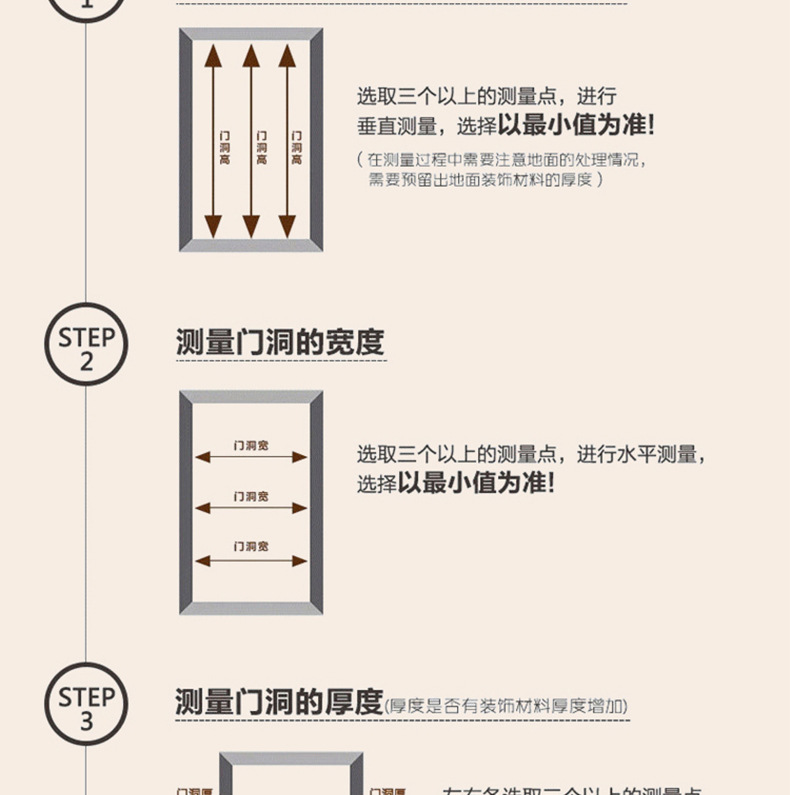 厂家直销韩式简约实木复合免漆门室内工程专用免漆套装门批发价格示例图19