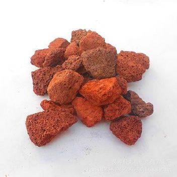 供应红色火山石 火山石粉 超细火山石粉示例图1