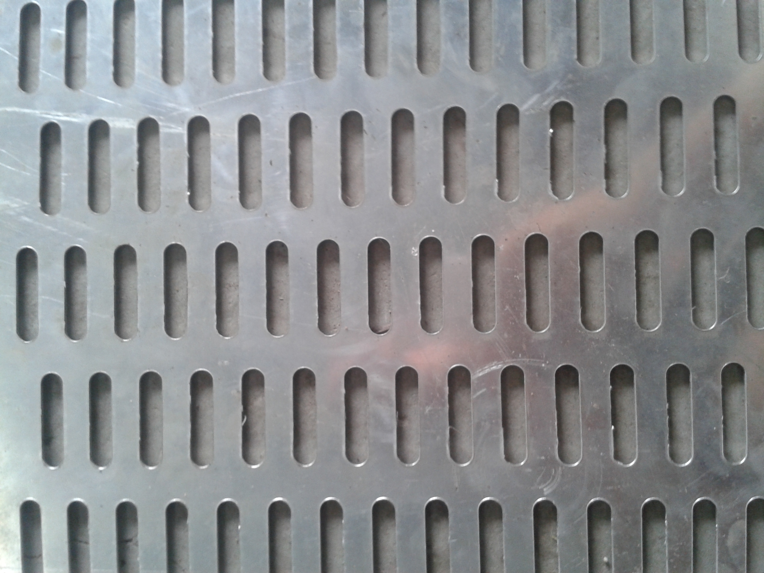 铝长圆孔网 冲孔网加工 金属板网定做 可冲椭圆形板示例图4