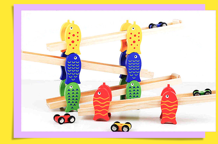 批发儿童木制可拆装车滑轨 时尚婴儿木车滑轨 流行儿童木车滑轨示例图17