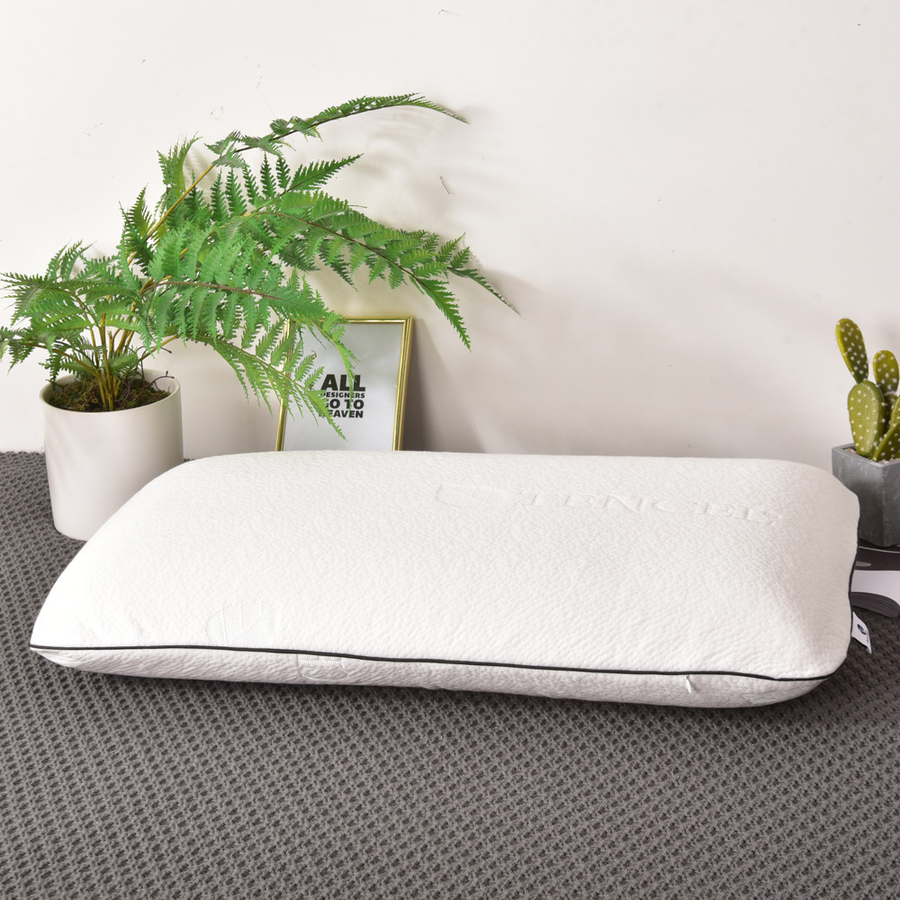 厂家直销 面包按摩枕头 乳胶枕头 透气舒适记忆枕头单人枕芯示例图3