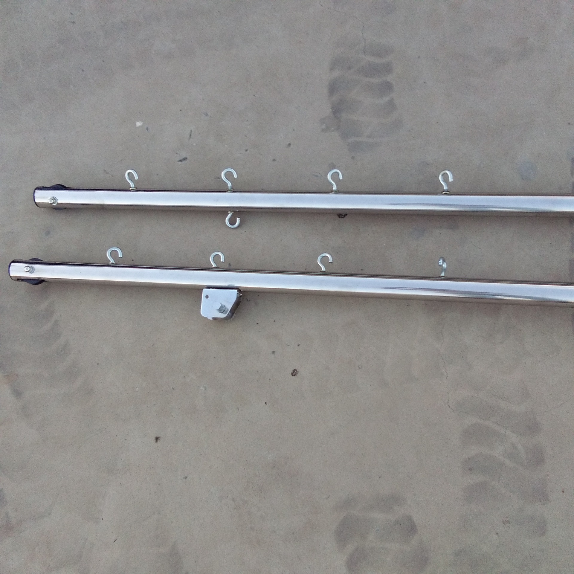 茂康体育厂家直销地插式羽毛球柱不锈钢立柱 标准比赛用羽毛球网示例图6