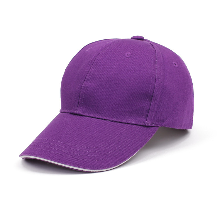 厂家批发夏季男女光板帽子 韩版棒球帽遮阳帽 简约太阳帽广告帽示例图36