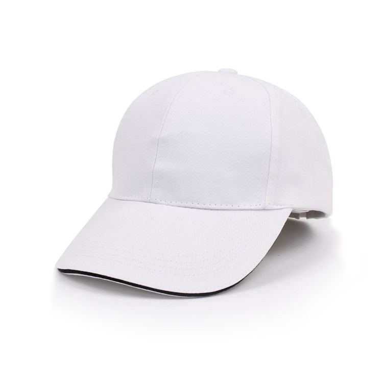 厂家批发夏季男女光板帽子 韩版棒球帽遮阳帽 简约太阳帽广告帽示例图30