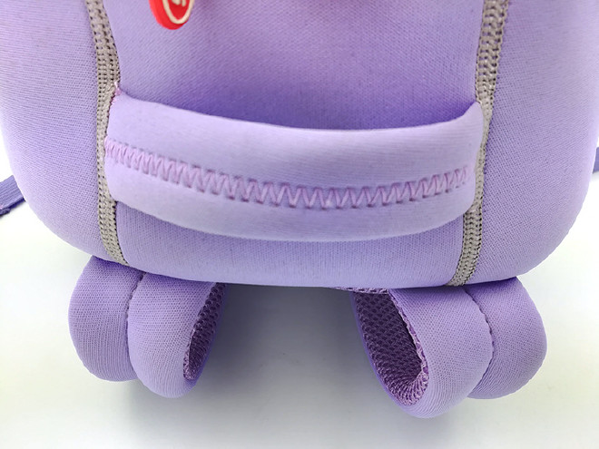 厂家直销幼儿包迷你幼儿用品收纳 紫色潜水料水壶袋书包 现货批发示例图8