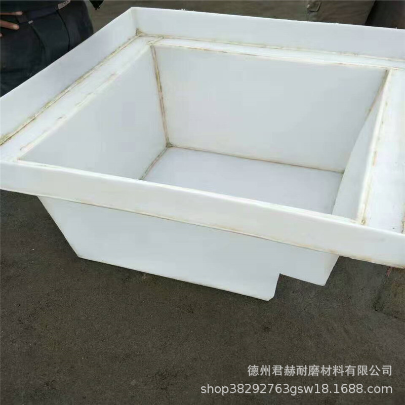 易焊接白色聚丙烯板 耐酸碱耐腐蚀pp PE板材 电镀槽定做水箱示例图8
