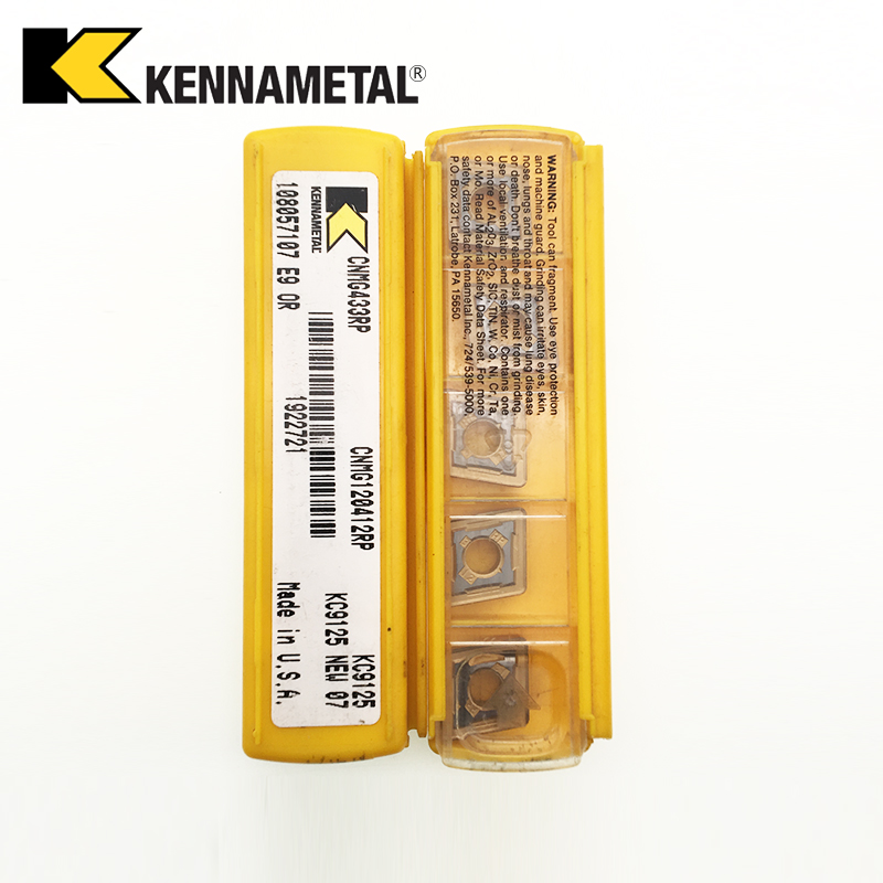 KCK15铸铁加工 数控刀片CNMG120408-UM 肯纳菱形车刀片1