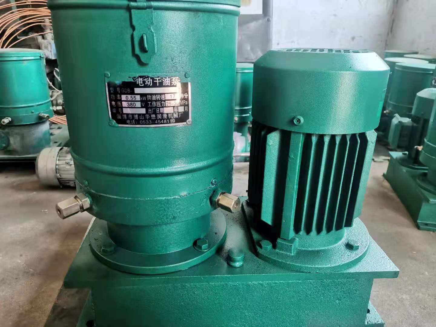 柱塞泵 电动润滑油泵 DDB多点润滑泵 华懋 电动干油泵3