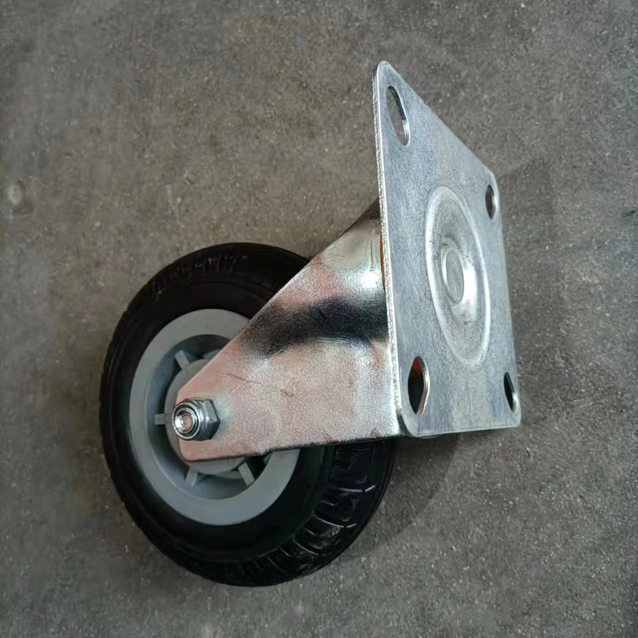 景县信城 万向橡胶轮 天然塑料防滑轮厂家批发定制 弹性轮1
