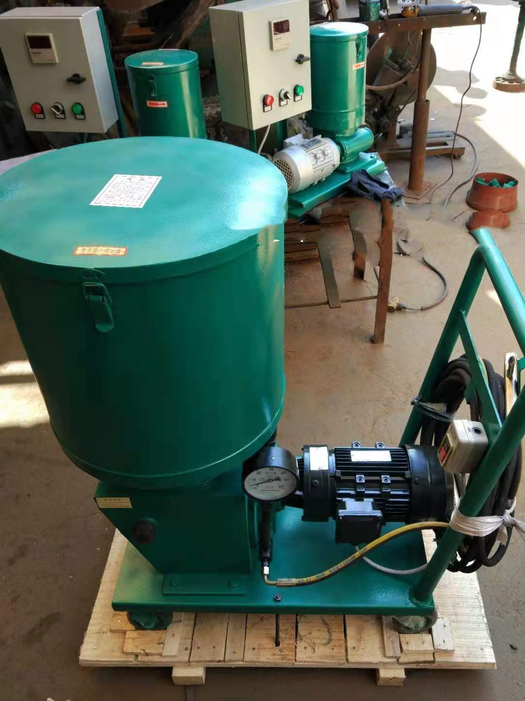 柱塞泵 电动润滑油泵 DDB多点润滑泵 华懋 电动干油泵2