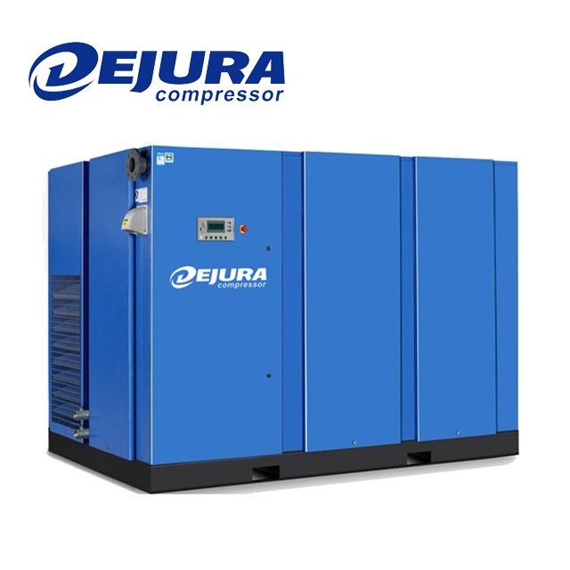 全无油水冷螺杆式空气压缩机 6.3立方10公斤空压机 DEJURA空压机