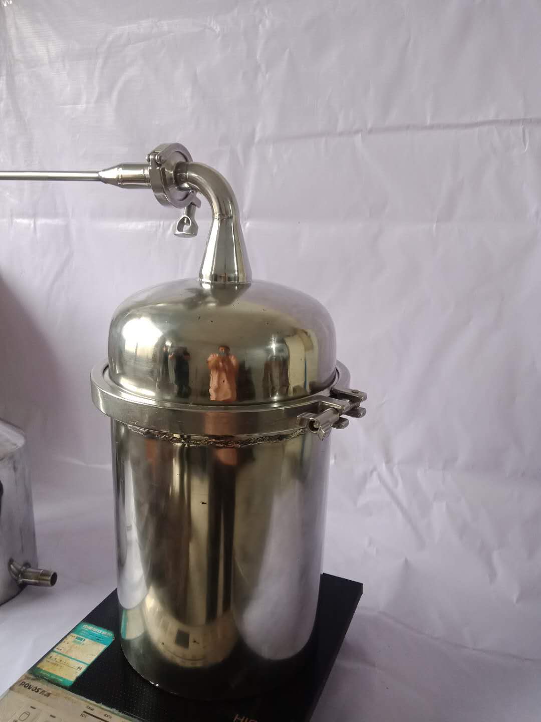 鑫华厂家定制小型实验室用白兰地蒸馏机组 5升电磁炉加热小型蒸馏设备2