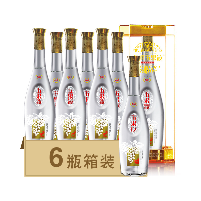 500ML 虞府五果液 葡萄蒸馏酒厂家直销 新疆天然水果酒4