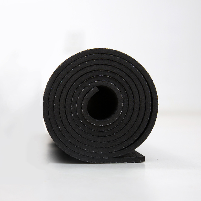 MILU 黑垫 高密度健身垫 加密橡胶瑜伽垫 厂家供应 健身垫 高密度瑜伽垫2