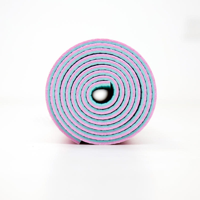 杭州朗群家居瑜伽垫厂家直销定制 PVC瑜伽垫DIY图案尺寸 品牌瑜伽垫高性能定制2