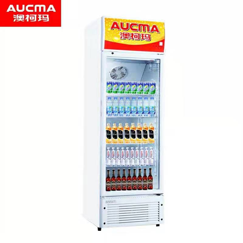 澳柯玛 Aucma SC-287冷藏展示柜饮料柜商用立式单门水果保鲜冷柜1