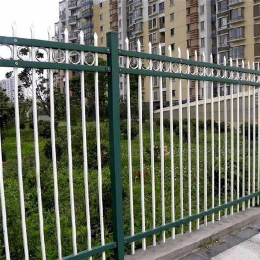 全瑞厂家 园区工艺围墙护栏 围墙铁艺栅栏 锌钢围墙围栏 护栏网1