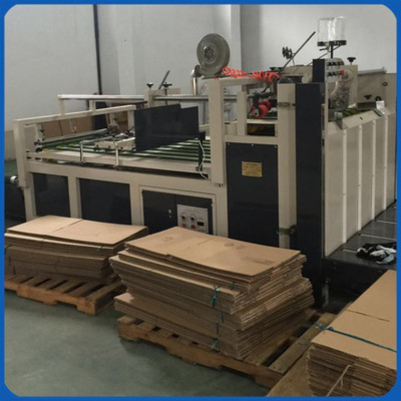 高速印刷 通宝厂家直销定制 联动线 开槽模切 粘箱 纸箱包装机器 打包生产线 全自动1