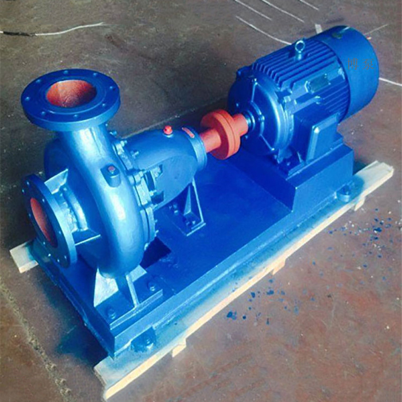 博泵热水循环离心泵 IS型清水离心泵 热水循环清水泵ISR50-32-160JB7
