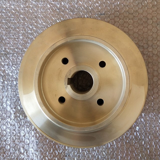 沈阳冷凝泵铜叶轮6N6配件硅黄铜3N6 4N6铜导轮低汽蚀余量叶轮3