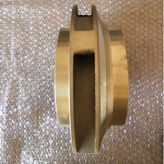 沈阳冷凝泵铜叶轮6N6配件硅黄铜3N6 4N6铜导轮低汽蚀余量叶轮4
