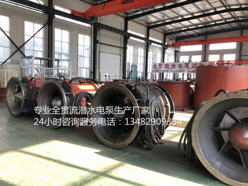 天津专业生产潜水贯流泵厂家 现货供应型号齐全 上泵现货供应QGWZ潜水贯流泵3