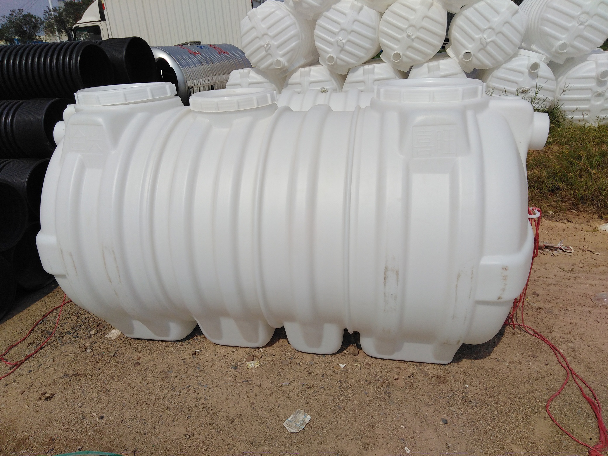 塑料化粪池三格家用三级化粪池1立方 2立方 3立方广东化粪池3