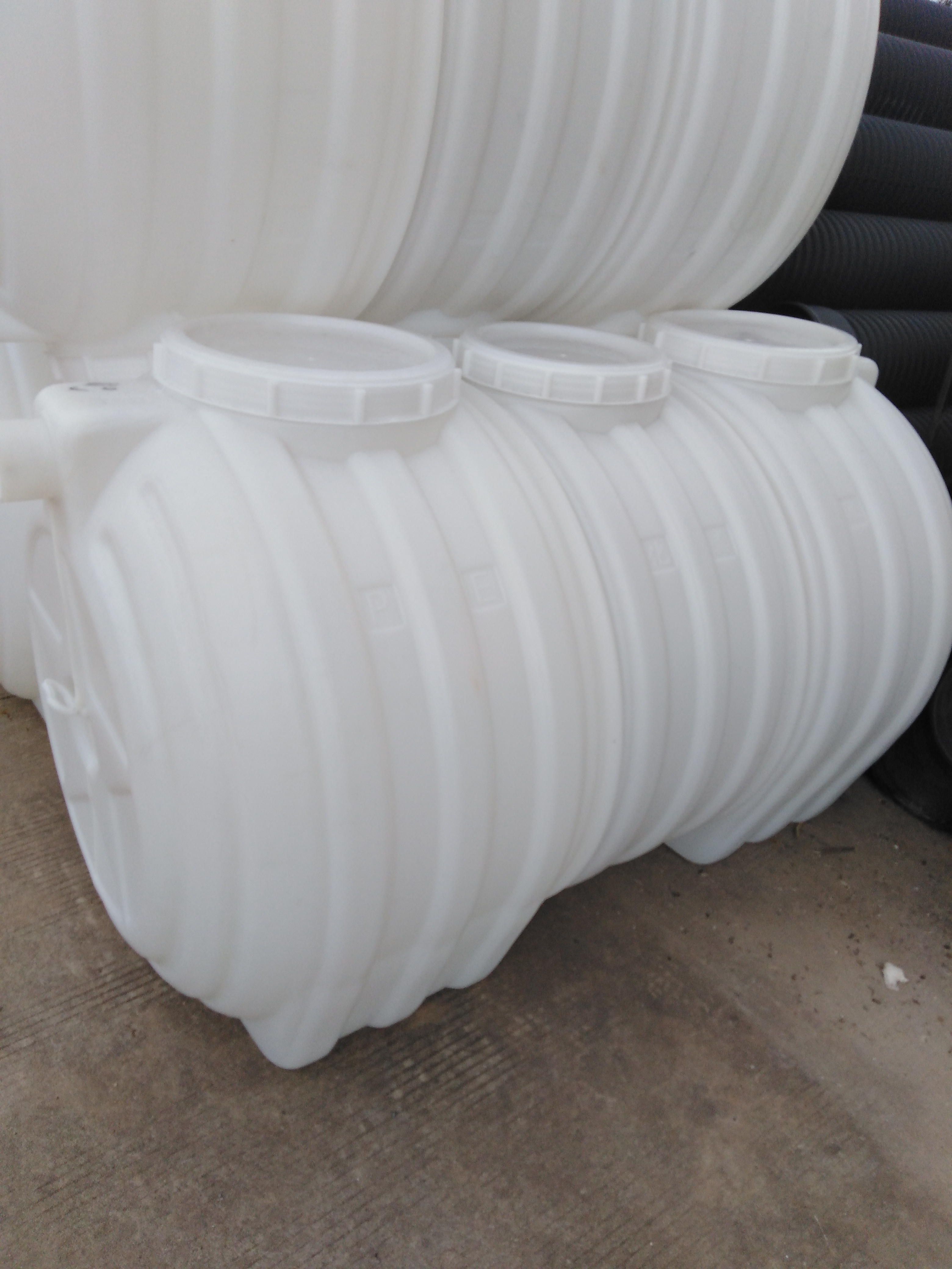 塑料化粪池三格家用三级化粪池1立方 2立方 3立方广东化粪池4
