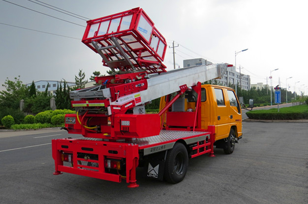 园林和高空作业机械 高空运输作业车 高丽亚28米韩国云梯车 云梯搬家运输车1