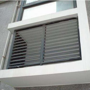 锌钢百叶窗 等各种类型百叶窗找卓恒厂家直接供应 固定窗5