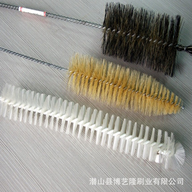 磨料丝试管刷 不锈钢丝试管刷 厂家直供去毛刺试管刷 可定制
