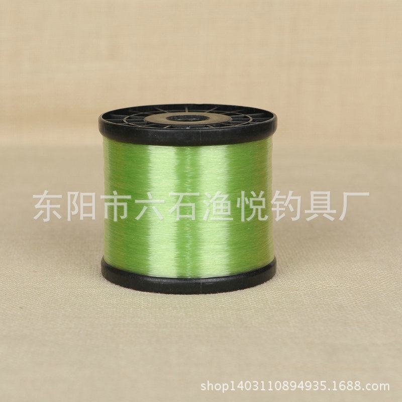 日本原丝彩色透明高强度胶丝线 防咬耐磨渔网线半斤装 厂家直销1
