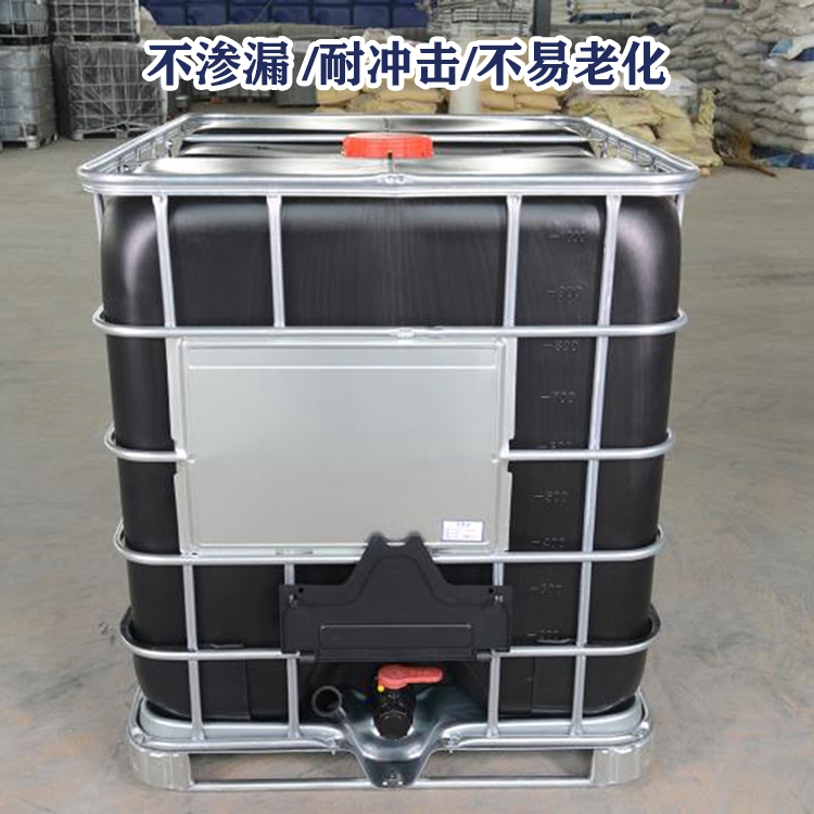 厂子1直销批发 IBC吨桶 卡斯特	 IBC-1000L1000L方形带铁框架1吨IBC集装桶加厚塑料1吨3