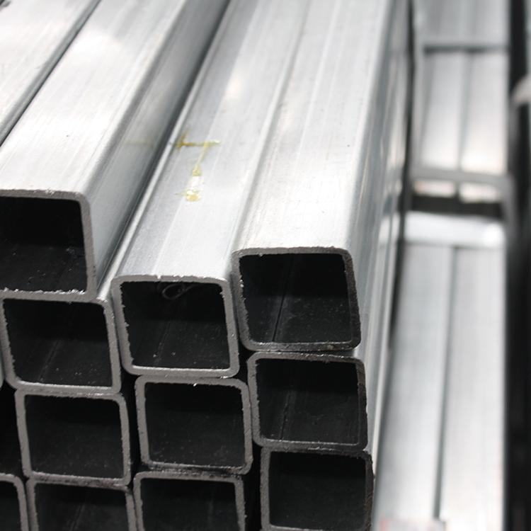 热镀锌方矩管 防腐镀锌钢管 各种规格机械用管 Q235B热轧方管