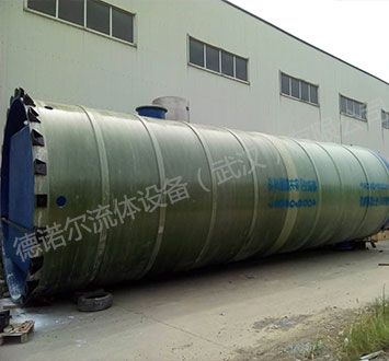 玻璃钢_德诺尔DNRP 污水整治 天津一体化泵站价格 污水处理成套设备1