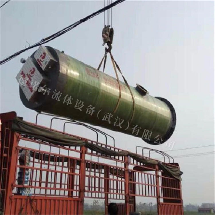 玻璃钢_德诺尔DNRP 污水整治 天津一体化泵站价格 污水处理成套设备5