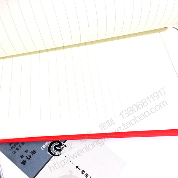 专业品质 商务笔记本 厂家直销红色凹凸圆圈BJB记事本 复古笔记本2