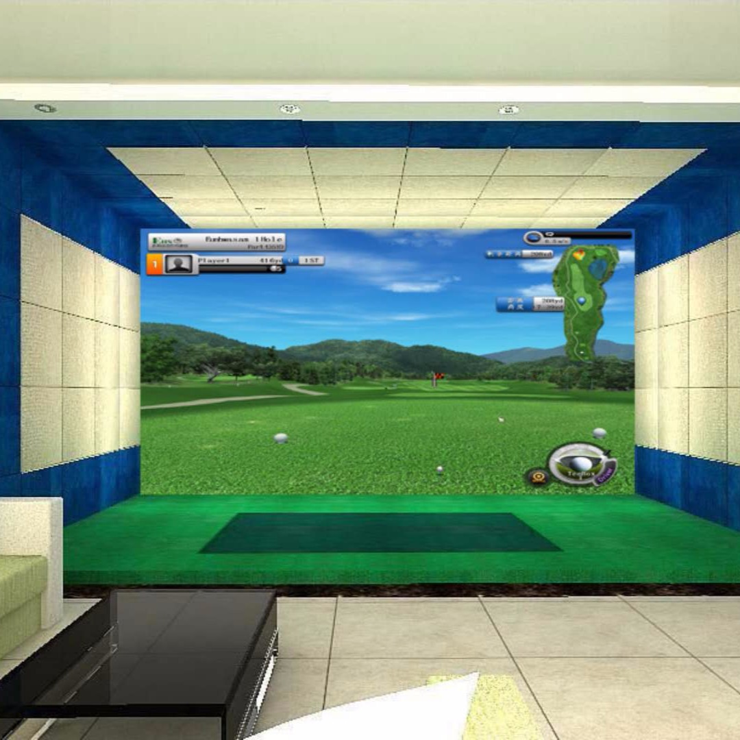 红外线模拟设备 室内球场高尔夫 供应韩国原装高尔夫模拟器