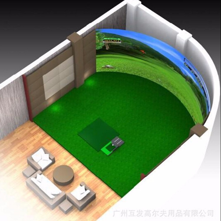 红外线模拟设备 室内球场高尔夫 供应韩国原装高尔夫模拟器1