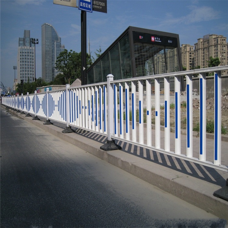 S型防眩板市政护栏 车间区域划分栏杆人机隔离围栏 人行道防眩板护栏2