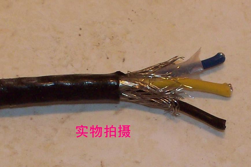KHF4P铁氟龙 氟塑料高温线内屏蔽电缆FF46-1高温电缆2*0.5平方