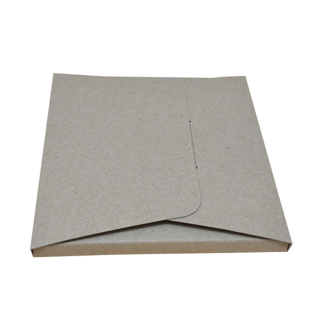玩具卡片包装牛卡纸盒 本色折叠牛皮纸盒工厂定制做礼品卡纸盒4