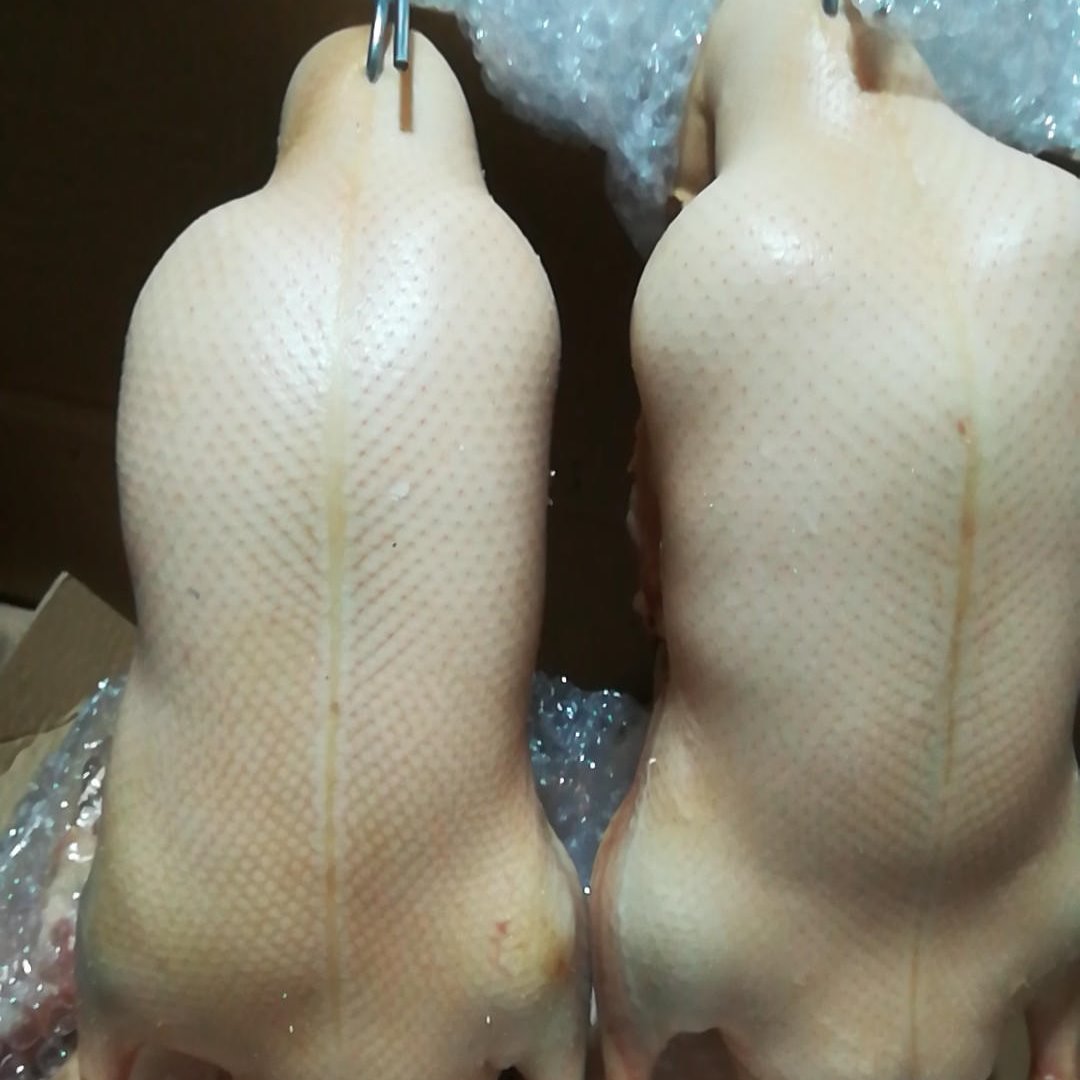 北京鸭坯厂家直销四系烤鸭填鸭坯酥不腻冷冻鸭胚4.2-4.4斤传统冲气烤鸭配送