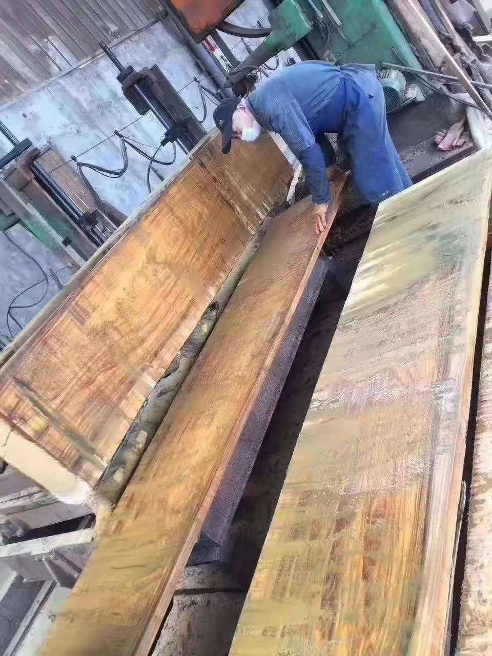 工厂供应奥坎原木 进口木材 方料批发及加工服务4