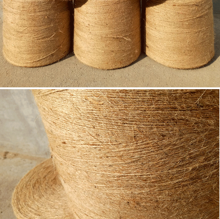 小麦秸秆打捆绳 量大从优 黄麻绳 打包绳 麻绳价格 3mm捆绑麻绳6