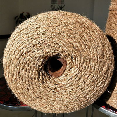 小麦秸秆打捆绳 量大从优 黄麻绳 打包绳 麻绳价格 3mm捆绑麻绳8