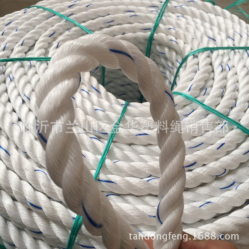 高强力 亚麻绳 聚乙烯扁丝绳 清粪机绳 海水养殖 缆绳 厂家自销4