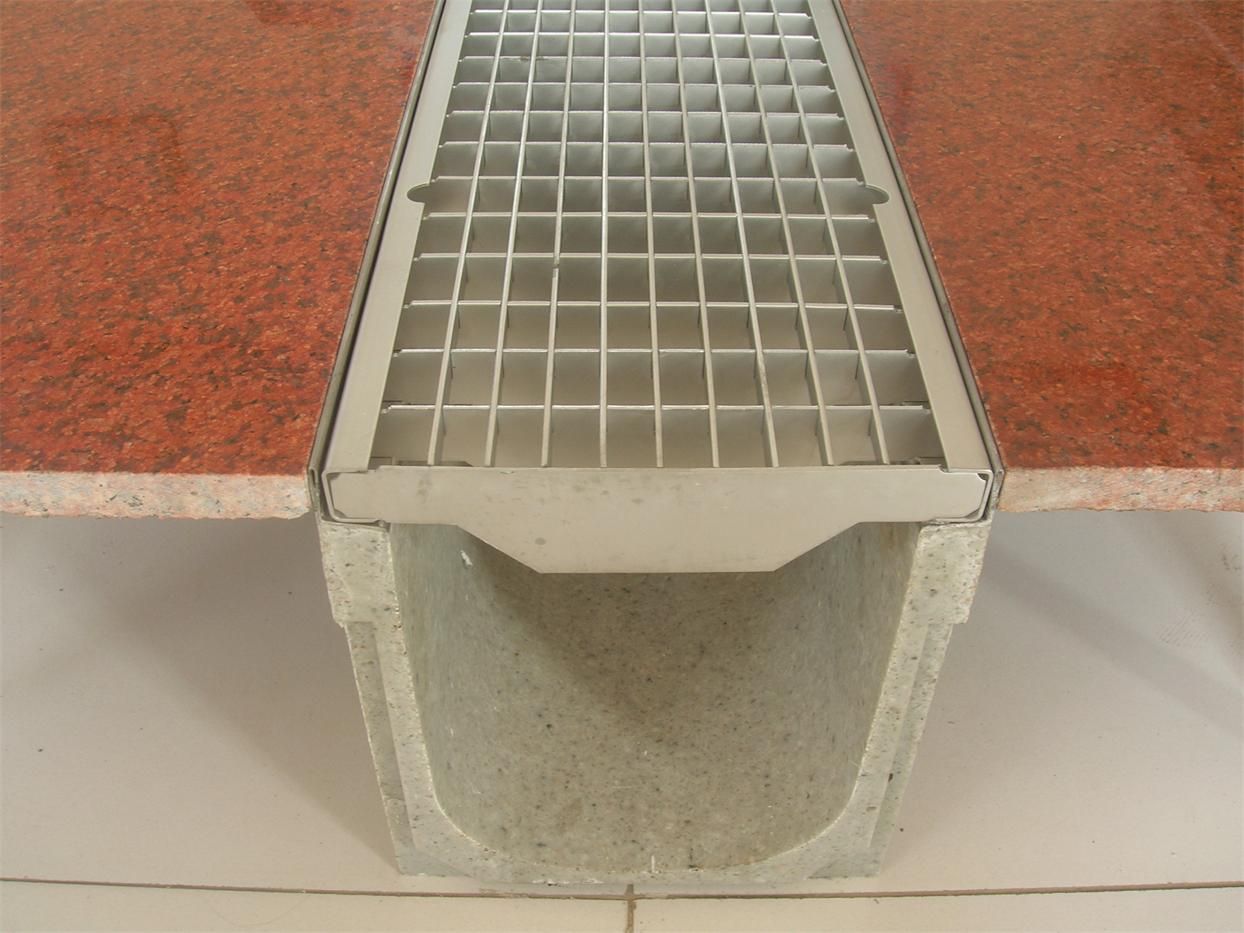 缝隙排水沟 预制排水沟 U型成品排水沟 树脂排水槽 线性排水管4